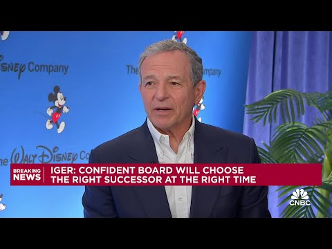 Disney CEO Bob Iger on succession: It’s really important to have a good transition process