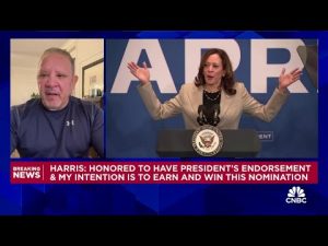 Kamala Harris has a 'strong resume' and would encourage a younger ...