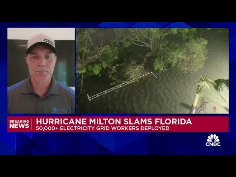 Tampa Electric CEO on power outages caused by Hurricane Milton ...