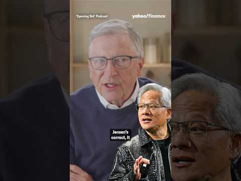 Bill Gates: @NVIDIA CEO Jensen Huang ‘is correct’ about quantum computing #shorts