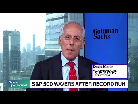 Goldman’s Kostin Sticks to 6,800 Year-End S&P 500 Target