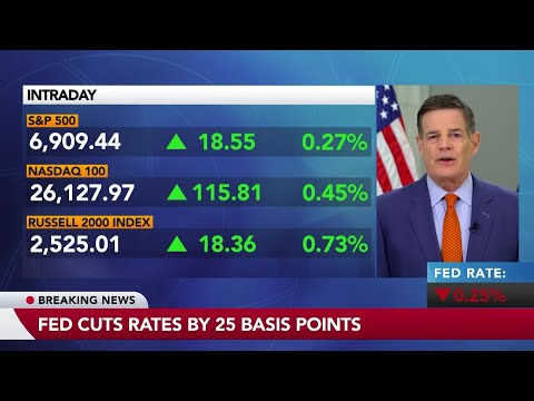 Fed Cuts Rates by a Quarter Point, Second Straight Reduction