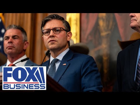 House Speaker Mike Johnson and GOP members hold press conference on government shutdown