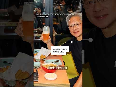 Nvidia CEO visit helps send Korean fried chicken stocks soaring