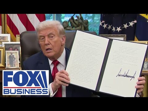 Trump signs foster care reform order at the White House