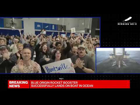 Full Coverage: Blue Origin Rocket on historic mission, nails booster rocket landing