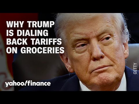 Trump to offer some tariff exemptions as the cost of groceries climbs