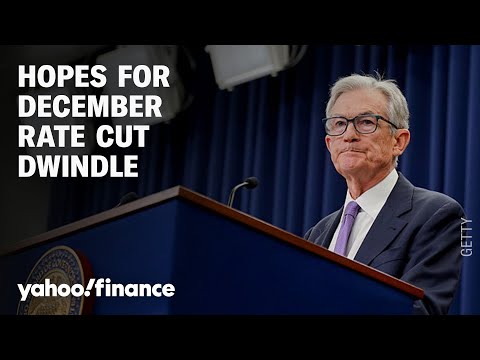 Why hopes of a December Fed rate cut are declining