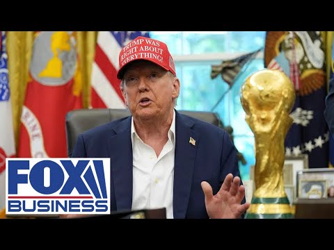 WATCH LIVE: Trump meets with FIFA officials on 2026 World Cup plans