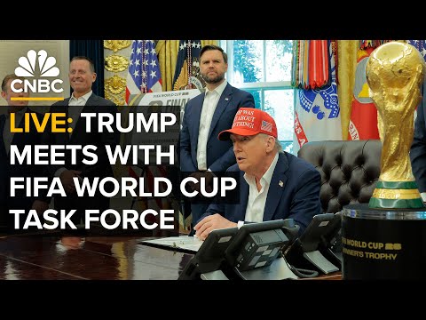 LIVE: President Trump meets with the FIFA World Cup Task Force in the White House — 11/17/2025