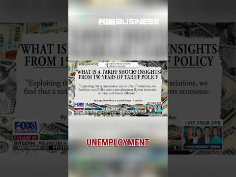 Shocking Fed study blows up Democrats’ tariff claims #shorts