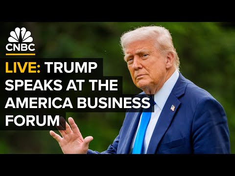 LIVE: President Trump delivers remarks at the America Business Forum in Miami— 11/5/2025