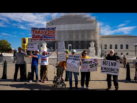 Arguments Over Trump Tariffs Hit Supreme Court