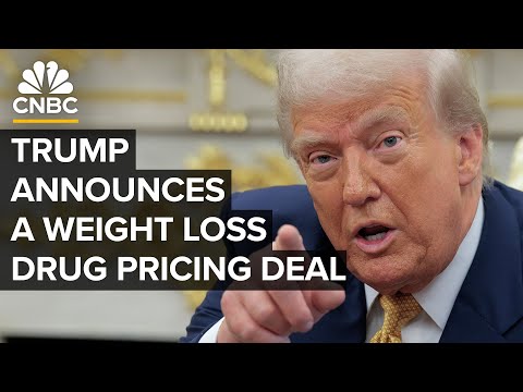 President Trump expected announcement on weight loss drug pricing deal — 11/5/2025