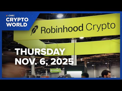 Robinhood shares drop 8% despite reporting Q3 crypto revenue surge: CNBC Crypto World