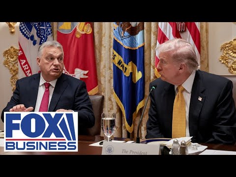 Trump, Hungarian PM talk Ukraine war, Russian oil at White House