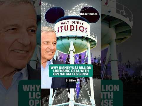 Why Disney’s $1B licensing deal with OpenAI makes sense. 💰