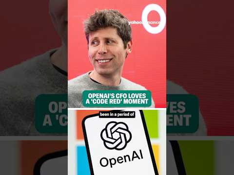 OpenAI’s CFO loves a “Code Red” moment. 🚨