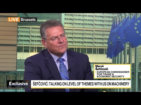 EU’s Sefcovic on China, Licenses for Rare Earths