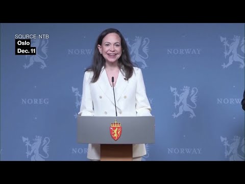 Venezuelan Activist Machado Hopes Her Country ‘Will be Free’