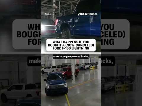 The Ford F-150 Lightning EV pickup is cooked.