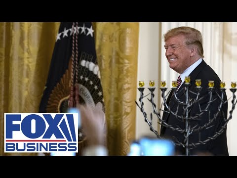 WATCH LIVE: President Trump participates in a Hanukkah reception