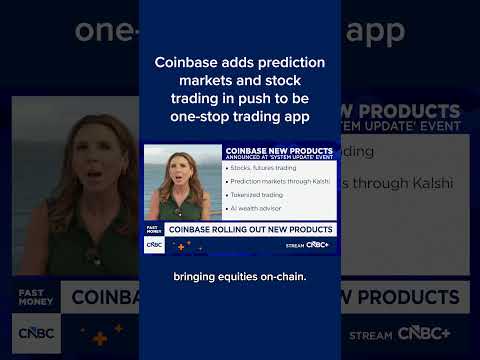 Coinbase adds prediction markets and stock trading in push to be one-stop trading app