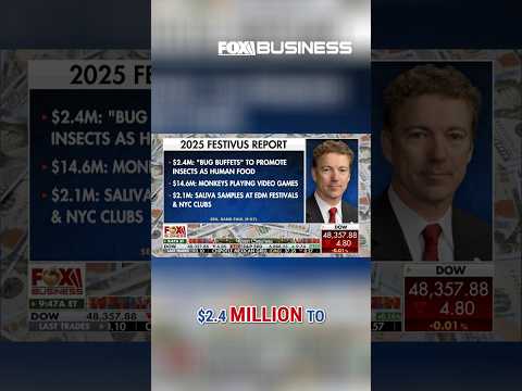‘WEIRD AND WILD’: Rand Paul releases annual ‘Festivus Report’ #shorts