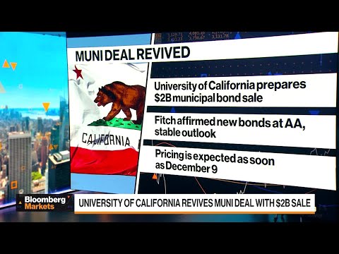 University of California Revives Muni Deal With $2 Billion Sale