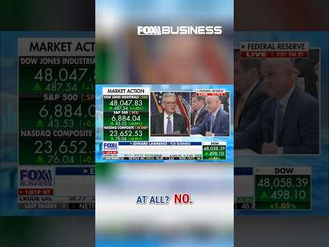 Powell gives one word answer over successor speculation #shorts