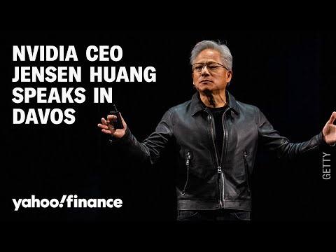 LIVE: Nvidia CEO Jensen Huang speaks at the World Economic Forum