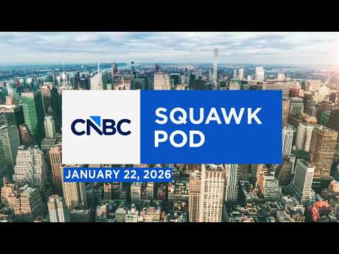 Squawk Pod: Davos 2026: President Donald Trump – 01/22/26 | Audio Only