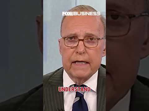 Larry Kudlow: The American economy is humming #shorts #trump #us #foxbusiness