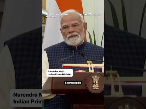 EU and India reach major trade deal to strengthen supply chains. ๐ฎ๐ณ