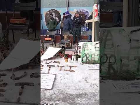 Memorial for Alex Pretti Killed by ICE Agents in Minneapolis