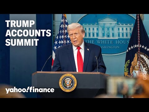 Trump Accounts summit: President Trump, Treasury Secretary Bessent, others speak