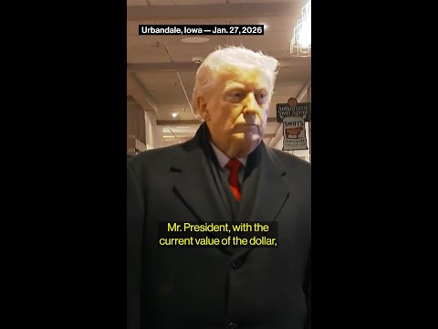 Trump Says He’s Not Concerned About Dollar Slump #politics #currency