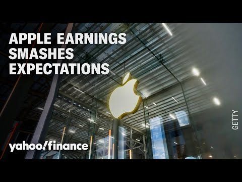 Apple beats Wall Street expectations with top and bottom line beats, record iPhone revenue