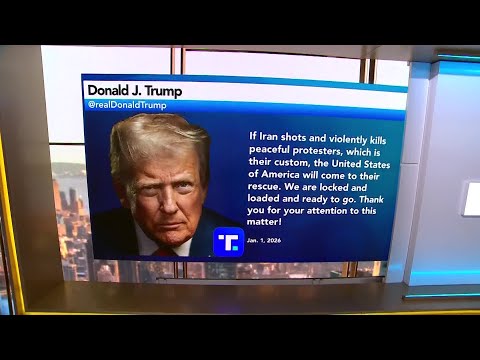 Trump Says US Ready to ‘Rescue’ Iran Protesters if Attacked by Government