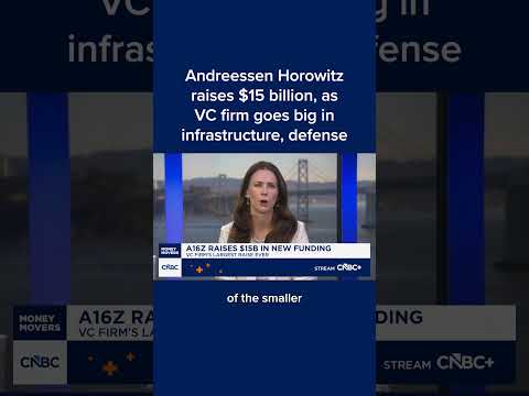 Andreessen Horowitz raises $15 billion, as VC firm goes big in infrastructure, defense