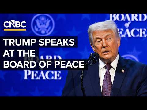 President Trump speaks at the Board of Peace — 2/19/2026