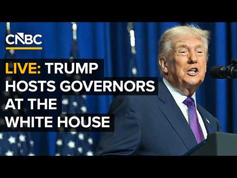 LIVE: President Trump hosts governors at the White House — 2/20/2026
