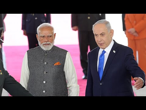India’s Modi Greeted by Netanyahu to Start Israel Visit