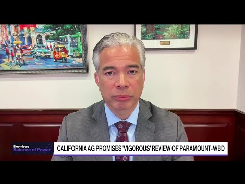 California AG on Paramount–Warner Bros., Tariff Lawsuits