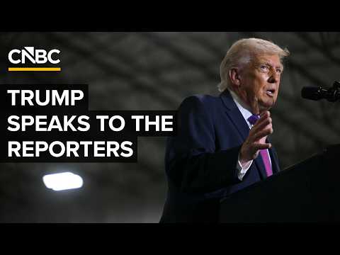 Trump speaks to the press ahead of lunch with the Trump Kennedy Center board members — 3/16/26