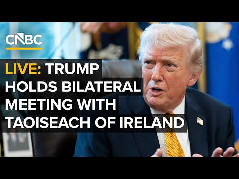 LIVE: President Trump holds a bilateral meeting with Taoiseach of Ireland Micheál Martin — 3/17/2026