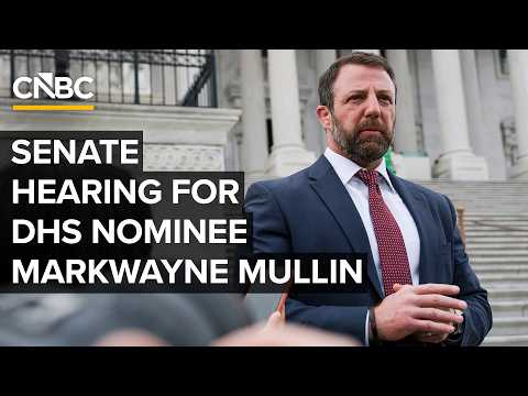 Senate holds nomination hearing for Sen. Markwayne Mullin to be DHS secretary — 3/18/2026