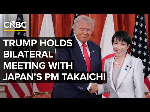 President Trump participates in a bilateral meeting with Japan’s PM Sanae Takaichi — 3/19/2026