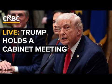 LIVE: President Trump participates in a Cabinet meeting at the White House — 3/26/2026