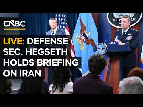 Defense Sec. Pete Hegseth and General Dan Caine hold briefing on the U.S.-Iran war — 3/31/2026